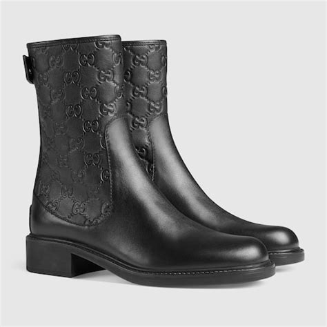 gucci brown maud guccissima boots|Gucci ankle boots.